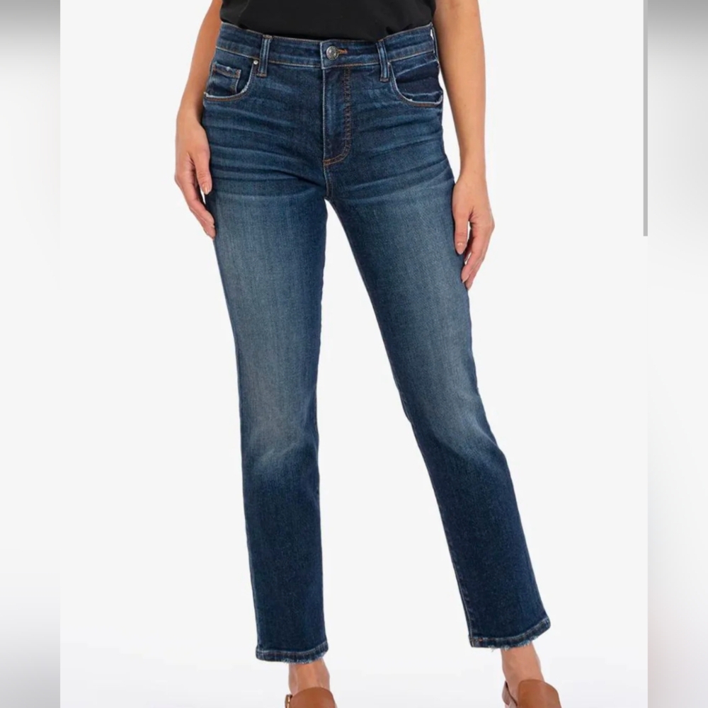 Kut from the Kloth Indigo Cropped Jeans